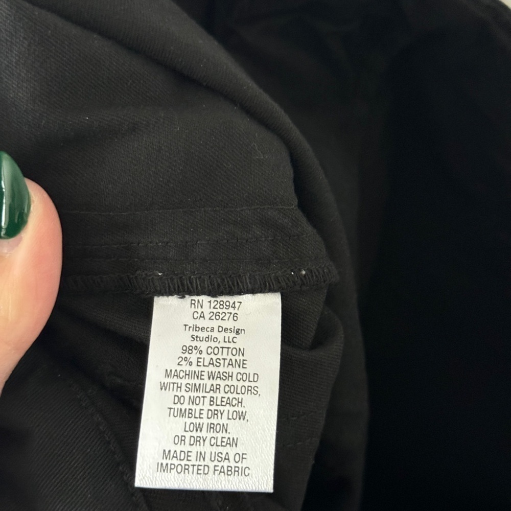 NILI LOTAN Black Jenna Pants 6 - Picture 9 of 9